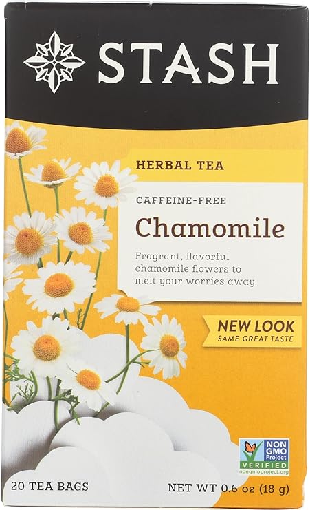 Stash - Chamomile Tea: Caffeine Free, 20 Tea Bags