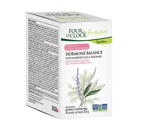 Four O'clock Herbalist - Hormone Balance Herbal Tea, 16Pk