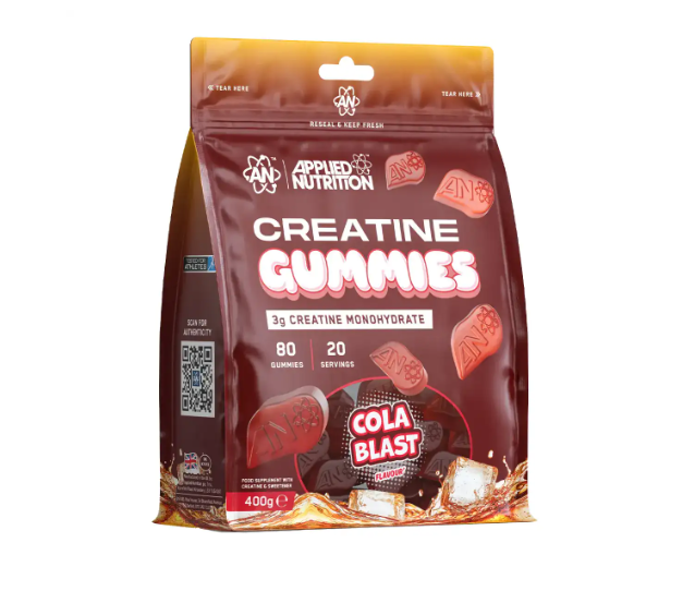 Applied Nutrition Creatine Gummies Cola Burst 80 Count
