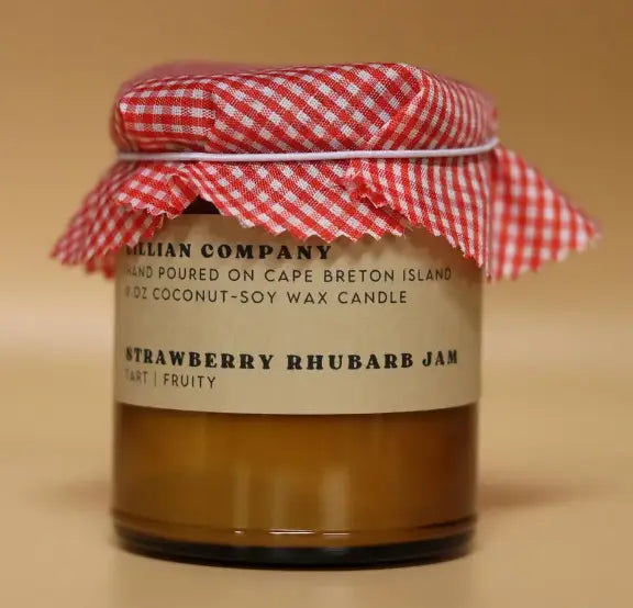 Lillian Co - Strawberry Rhubarb Jam Candle, 9Oz