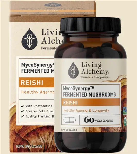 Living Alchemy Mycosynergy Reishi, 60Caps