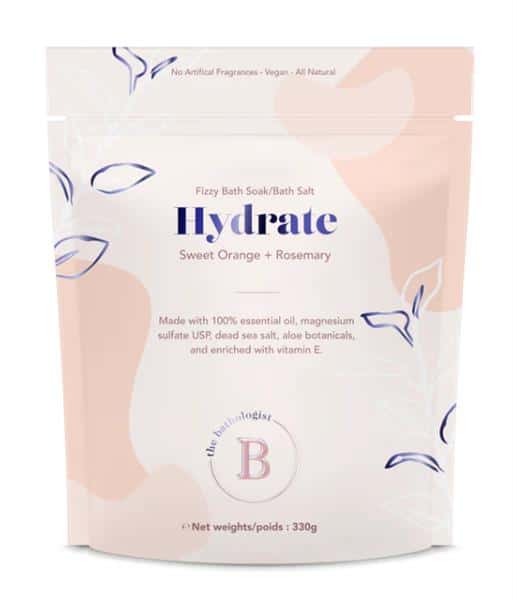 The Bathologist - Hydrate Fizzy Bath Soak, 330G