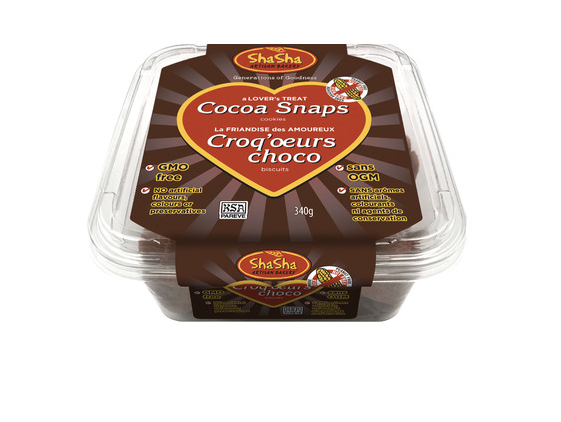 Shasha - Cococa Snaps, 340G