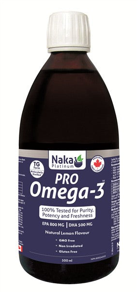 Naka Pro Omega-3 500Ml Lemon Flavour