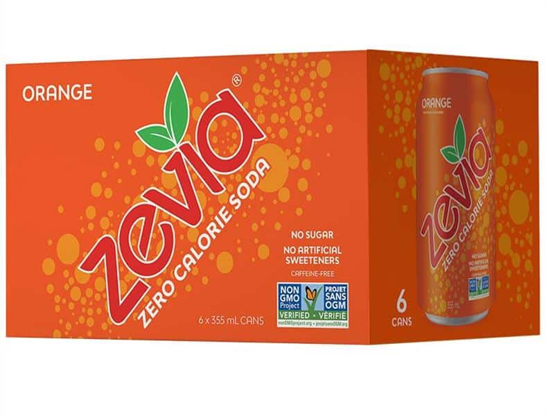 Zevia Orange Soda – 6X355ml