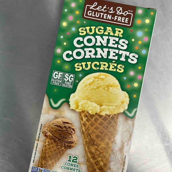 Let’S Do Gluten Free Rolled Style Sugar Cones – 12 Cones/132G