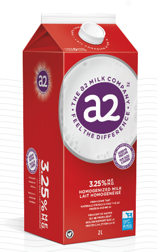 A2 3.25% Homogenized Milk 2L