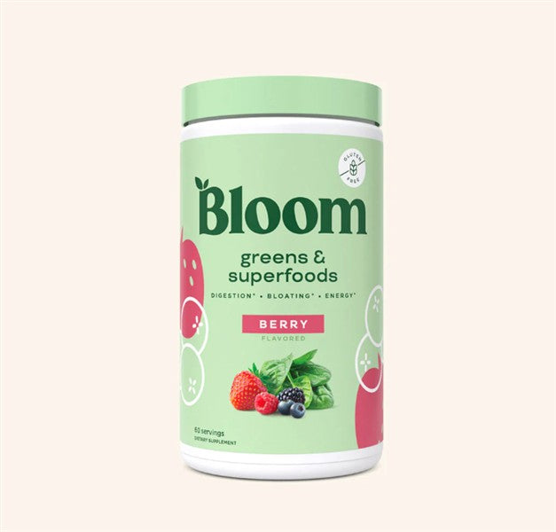 Bloom Greens & Superfoods - Berry, 132G
