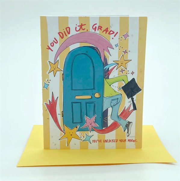Jill + Jack Seed Card - You Did It Grad