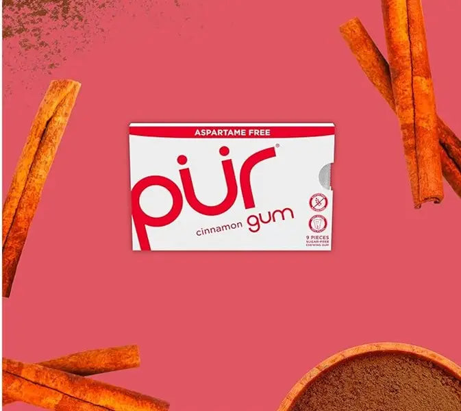 Pur Gum - Cinnamon, 9Pc