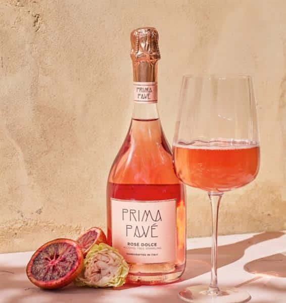 Prima Pavé - Rosé Dolce Demi Sec, 750Ml