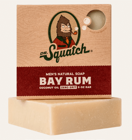 Dr Squatch Bay Rum Bar Soap, 141G