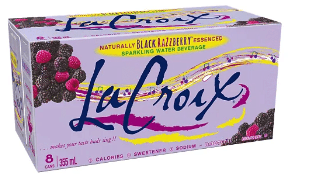 La Croix Black Razzberry Sparkling Water (8 Pack)
