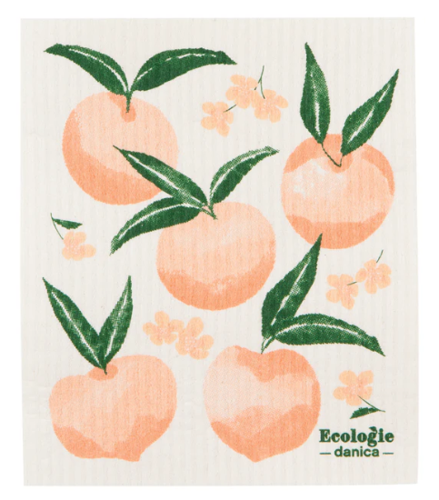 Ecologie Swedish Sponge Cloth - Peaches