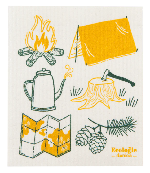 Ecologie Swedish Sponge Cloth - Camp Out