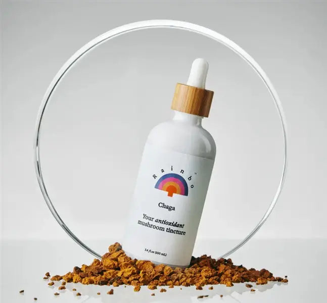 Rainbo Chaga Antioxidant Mushroom Tincture, 100Ml