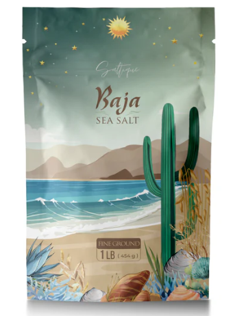 Saltique Baja Sea Salt Fine Ground, 454G