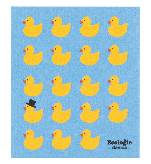 Ecologie Swedish Sponge Cloth - Rubber Duckie