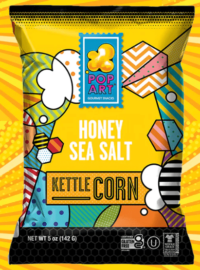 Pop Art Popcorn Honey Sea Salt 128G