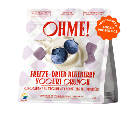 Oh Me! Freeze Dried Blueberry Yogurt Crunch, 44G