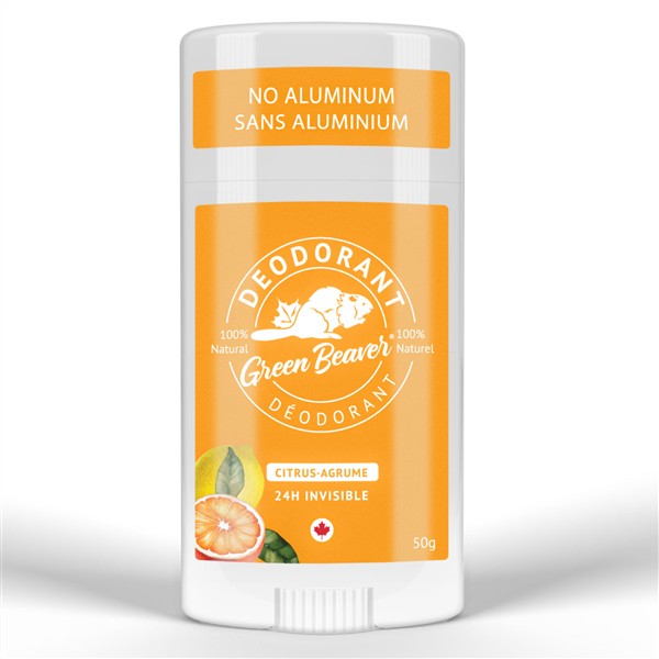 Green Beaver Natural Deodorant: Citrus - 50G