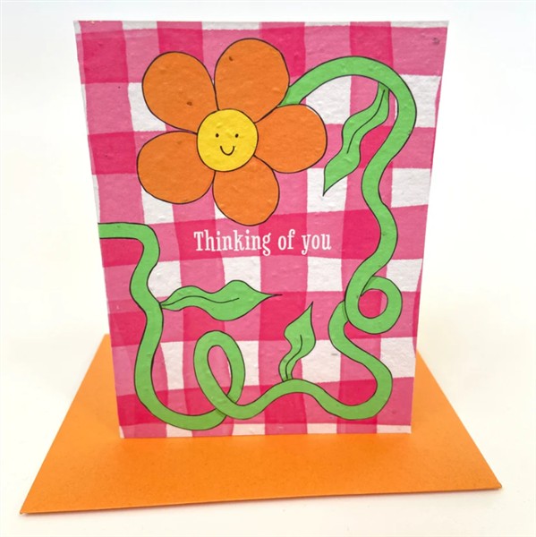 Jill + Jack Seed Card - Thinking Of You