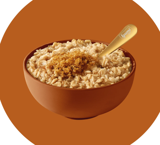 Yumi Maple Brown Sugar Morning Oats, 8 X 38G