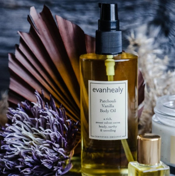 Evanhealy - Patchouli Vanilla Body Oil, 3.3 Oz