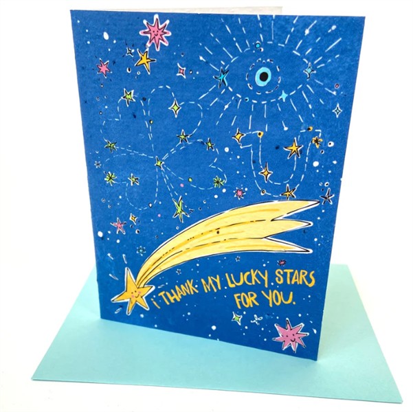 Jill + Jack Seed Card - Lucky Stars