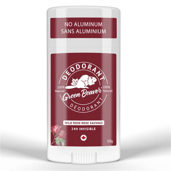 Green Beaver Natural Deodorant: Wild Rose - 50G