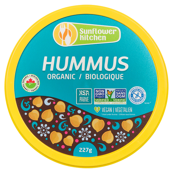 Sunflower Kitchen Certified Organic Hummus 227G