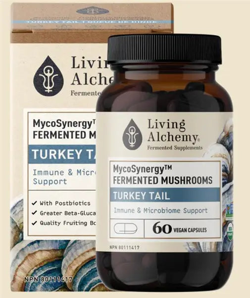 Living Alchemy Mycosynergy Turkey Tail, 60Caps