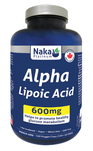 Naka Alpha Lipoic Acid 600Mg, 150Caps