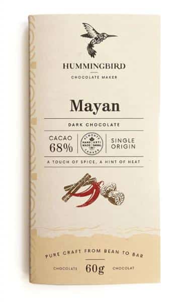 Hummingbird Chocolate - Mayan Vegan Chocolate Bar
