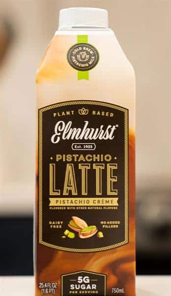 Elmhurst Pistachio Creme Latte, 750Ml