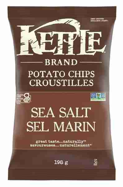 Kettle Brand Sea Salt, 198G