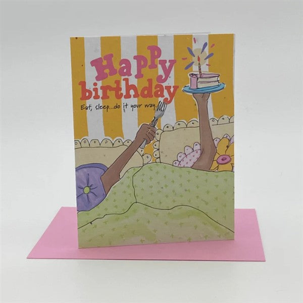 Jill + Jack Seed Card - Do It Your Way Birthday