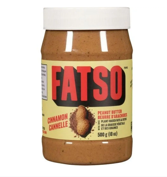 Fatso Cinnamon Peanut Butter, 500G