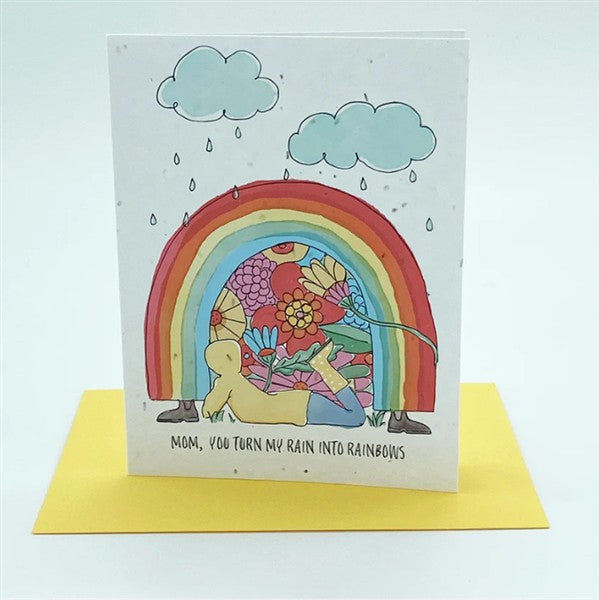 Jill + Jack Seed Card - Rainbows