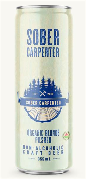 Sober Carpenter Organic Blonde Pilsner, 355Ml