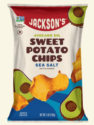 Jackson's Sweet Potato Chips - Sea Salt, 142G