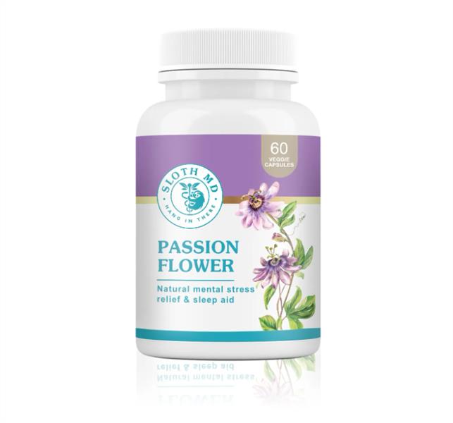 Sloth MD Passion Flower, 60Vcaps