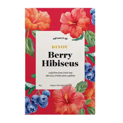 Bisou Tea Berry Hibiscus, 12Ct