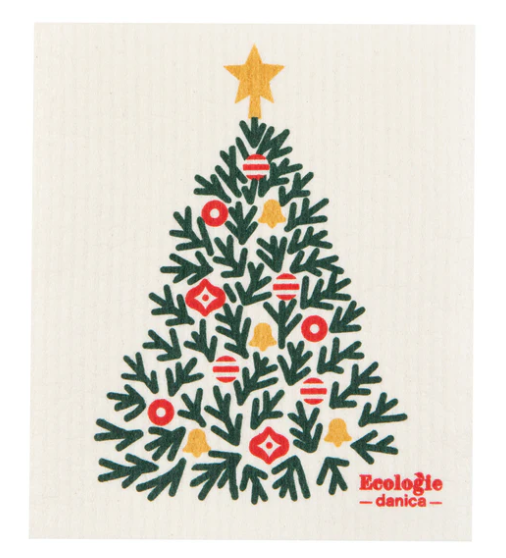 Ecologie Swedish Sponge Cloth - Festive Fir