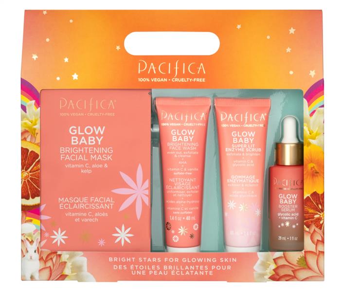 Pacifica Bright Stars For Glowing Skin Skincare Set