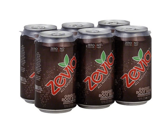 Zevia Ginger Root Beer - 6X355ml