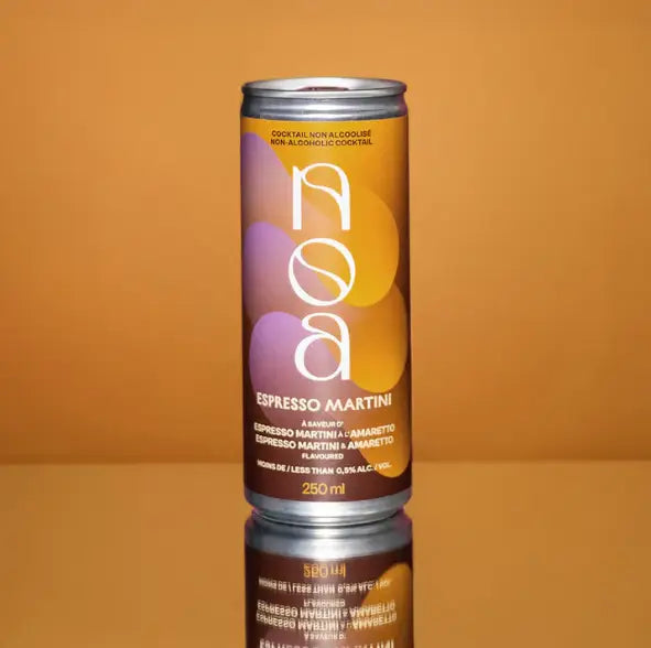NOA Non-Alcoholic Espresso Martini,4X250ml