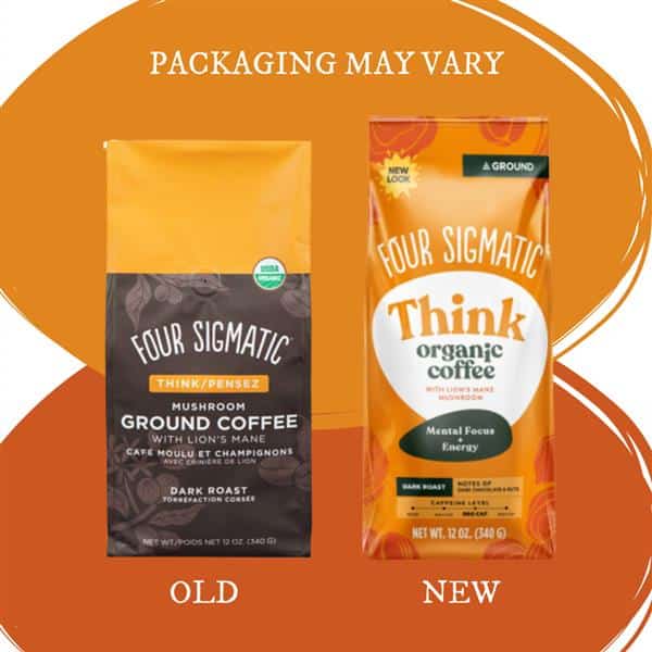 Four Sigmatic Ground Mushroom Coffee Mix With Lion's Mane & Chaga - 340G