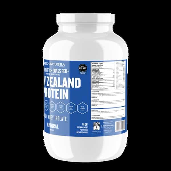 Schinoussa NZ Probiotic Whey Isolate Natural 910G (2Lb)