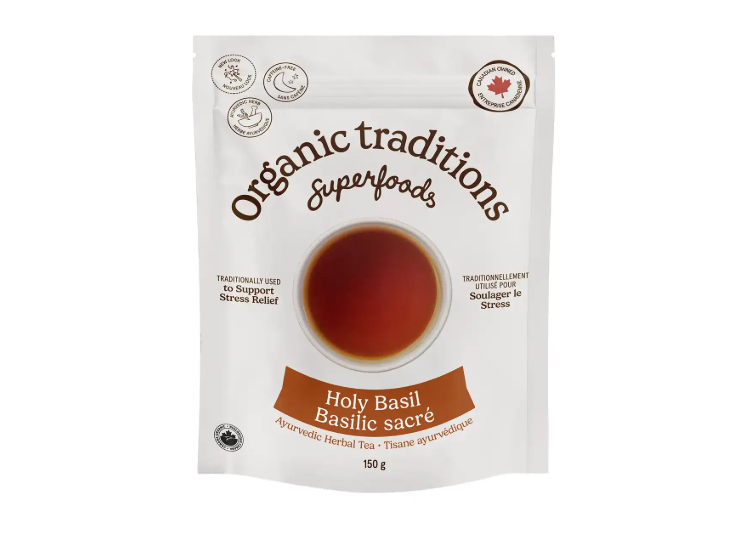 Organic Traditions Holy Basil Tea, 150G